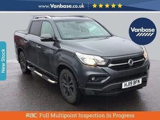 2019 kgm / ssangyong musso 2.2td saracen auto