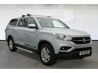 2021 kgm / ssangyong musso 2.2td saracen (181ps) (eu6dt) auto