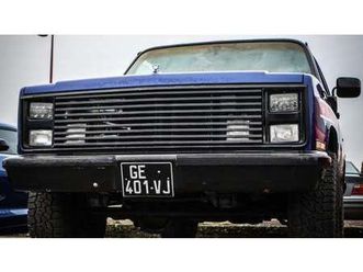 1986 chevrolet c10 blazer k5 a vendre