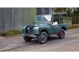 1951 land rover series 1 a vendre