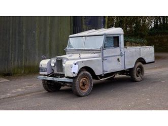 1958 land rover series 1 a vendre