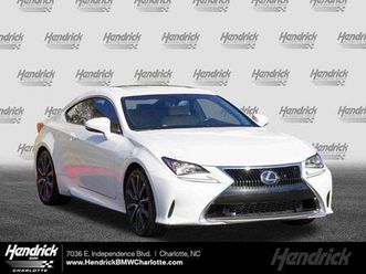used 2017 lexus rc 200t turbo luxury
