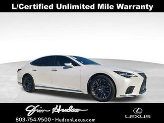 certified 2023 lexus ls 500 base