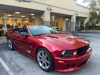 2006 ford mustang s281 saleen convertible