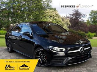 2020 mercedes-benz cla 1.3 cla200 amg line coupe 7g-dct euro 6 (start/stop) 4dr saloon petrol automatic