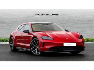 porsche taycan sport turismo 320kw 105kwh black edition 5dr rwd auto [5 seat]