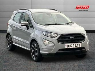 2022 ford ecosport 1.0 ecoboost 125 st-line 5dr hatchback manual