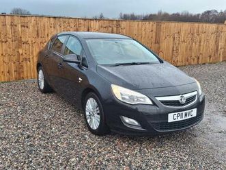 2011 vauxhall astra 1.7 cdti 16v ecoflex excite 5dr hatchback diesel manual