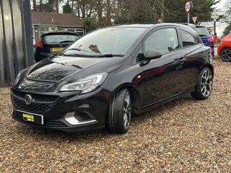 2017 vauxhall corsa 1.6t vxr 3dr hatchback petrol manual