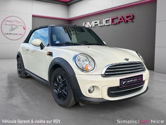 mini cabriolet r57 122 ch cooper pack chili.
