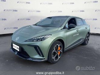 mg mg4 ev 64kwh 4wd lux lhd black hunter gr