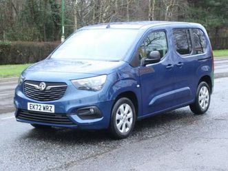 2022 vauxhall combo life 1.5 turbo d se mpv 5dr diesel manual 6spd euro 6 (start/stop)