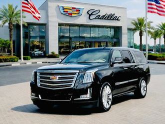 cadillac vip*esv*platinium*clean-carfax*headup*tv*massage