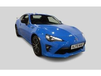 toyota gt86 2.0 boxer d-4s club series blue edition euro 6 2dr