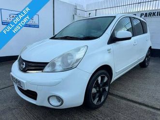 2012 12 nissan note 1.4 16v n-tec+ hatchback 5dr petrol manual euro 5 (88 ps)