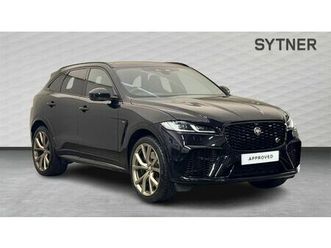 jaguar f-pace estate 5.0 v8 550 svr 5dr auto awd