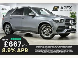 2.0 gle300d amg line (premium plus) g-tronic 4matic euro 6 (start/stop) 5dr
