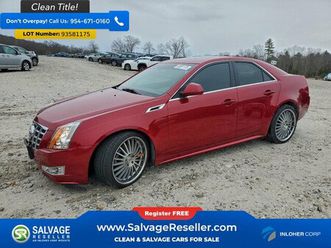 2012 cadillac cts