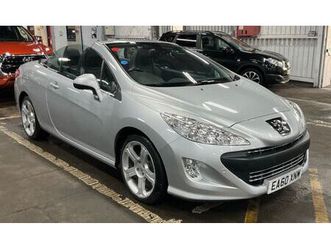 2010 peugeot 308 cc 2.0td gt (140bhp)