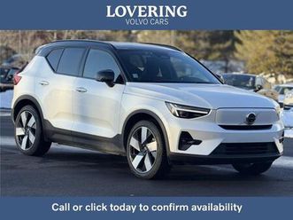 certified 2024 volvo xc40 recharge pure electric twin plus