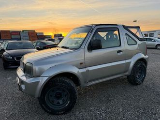 suzuki jimny cabrio 4wd allrad klima offroad optik ahk