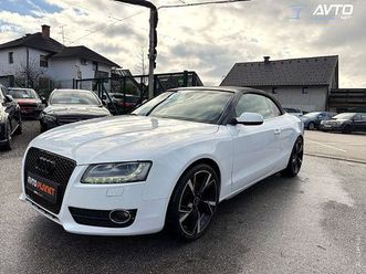 audi a5 cabriolet 2.7 tdi led bi-xenon mmi tempomat usnje alu 19