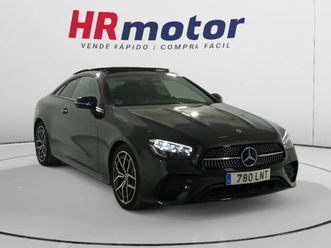 mercedes-benz clase e coupe 220 d d amg line