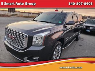 used 2016 gmc yukon xl denali