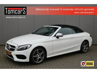 mercedes-benz c-klasse cabrio - 180 edition 1 navigatie/cruise-control/parkeerhulp/stoelverwarming