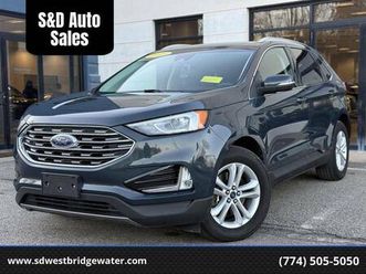 used 2019 ford edge sel