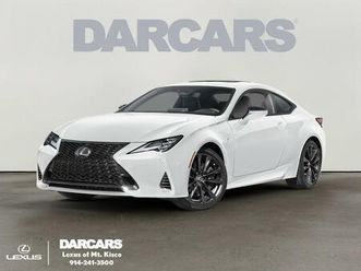 new 2025 lexus rc 350 f sport