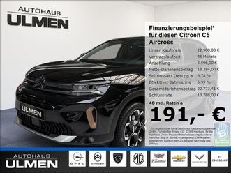 citroën c5 aircross c-series 130 automatik pdc tempomat