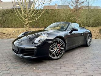 porsche 911 991 s cabriolet pdk/volledige porsche oh-historiek