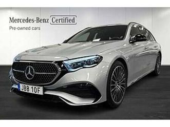 mercedes-benz e 300 e amg distronic 360 kamera minnespaket keyless