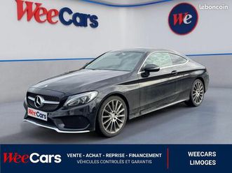 mercedes classe c coupé 220 d - bva 9g-tronic - sportline