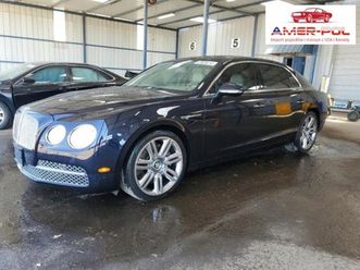 bentley flying spur 2017, 6.0l, 4x4, od ubezpieczalni 6.0 benzyna 616km