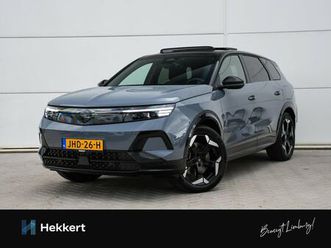 opel grandland electric - ultimate 73 kwh 213pk awd automaat schuif-dak | 20''lm | stoelventilatie | focal | hud | a