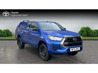toyota hilux active extra cab pick up 2.4 d-4d pick up 2021, 38768 miles, £27594 - 33110988 - exchangeandmart.co.uk