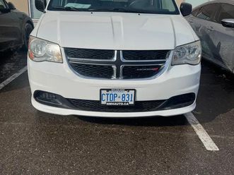 2017 dodge grand caravan clean title