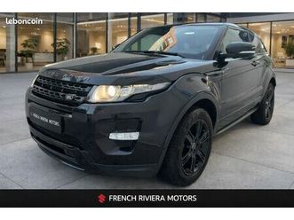 land rover range rover evoque ii 2.0 - 240 ch - coupe - si4 - dynamic - toit panoramique - cuir - sièges chauffant - 2013 - caméra recul - sièges baquet - full 