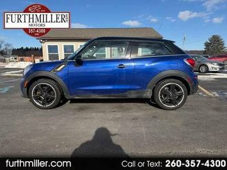 2013 mini paceman s 1.6t 106,810 mi. dual pano roof, heated leather!