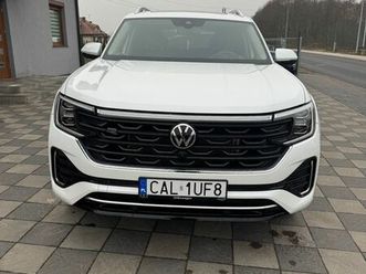 vw atlas 2024 rok 2,0 benzyna ,full opcja 6 osobowa r-line! zamiana aleksandrów kujawski • olx.pl