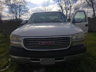 2002 gmc 2500hd duramax 6.6 turbo diesal sle 4 door long bed