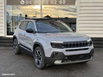 jeep avenger 1.2 turbo 110ch mhev summit