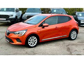 renault clio v 1,0 sce 75cv finition zen gps carplay + climatisation auto + bluetooth + led + radars ar