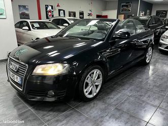audi a3 cabriolet 1.8 tfsi 160 ambi luxe entretiens ok 213mkm 12/09