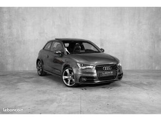 audi a1 185 ch - boite auto - gris daytona - sièges f1 - mecatronic ok - révision à jour