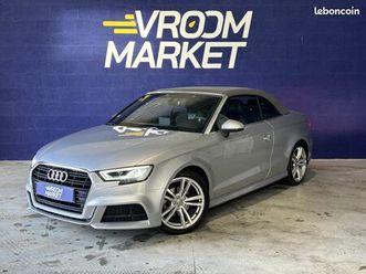 audi a3 cabriolet 1.5 tfsi 150 cv s-line / sline / carplay / virtual cockpit / camera de recul