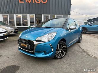 ds automobiles ds 3 1.2 110ch sochic - radar de recul - bluetooth - climatisation -