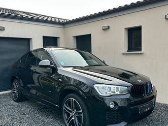 bmw x4 35d / 3.0 l / 313 ch / x drive / m sport / attelage / camera / toit ouvrant / echappement remus etc